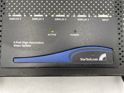 Lot of 2 StarTech.com D6F3E1D673 4 Port High Resolution
