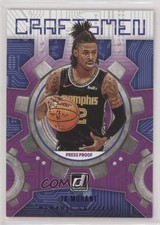 2021-22 Panini Donruss Craftsmen Press Proof Purple Ja Morant #4 v9t