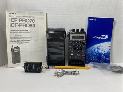Sony ICF-PRO80 PLL SYNTHESIZER RECEIVER ALL BAND RADIO