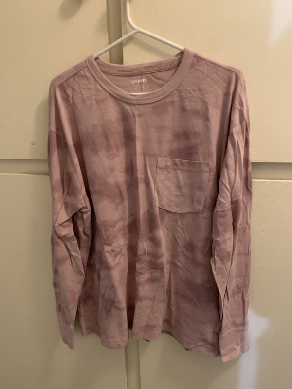 Old Navy Everywear Medium Tie Dye T Shirt Long Sleeve