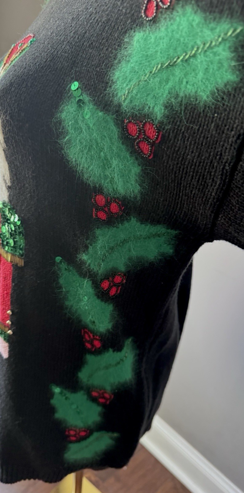 Vintage IB Diffusion Nutcracker Beaded Christmas … - image 2