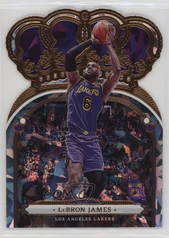 2022-23 Panini Crown Royale Crystal LeBron James #44 0za0