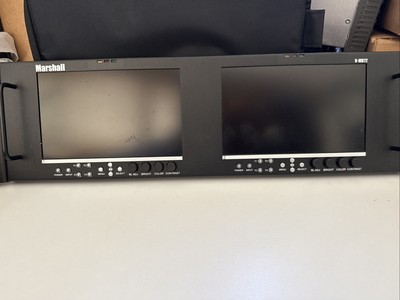 Marshall V-MD72 High Resolution LCD Rack Monitor With Modular Input And Output