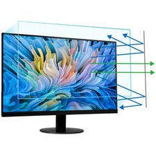 21.5 Inch Anti Blue Light Monitor Screen Protector, Blue Light Blocking Ant...