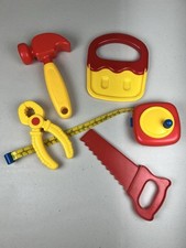 Lot Of 5 Kids Plastic Play Tools Mixed