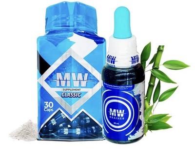MW KIT FAT BURNER PILLS & DRAINER DETOX WEIGHT LOSS SUPPLEMENT Formula Alemana