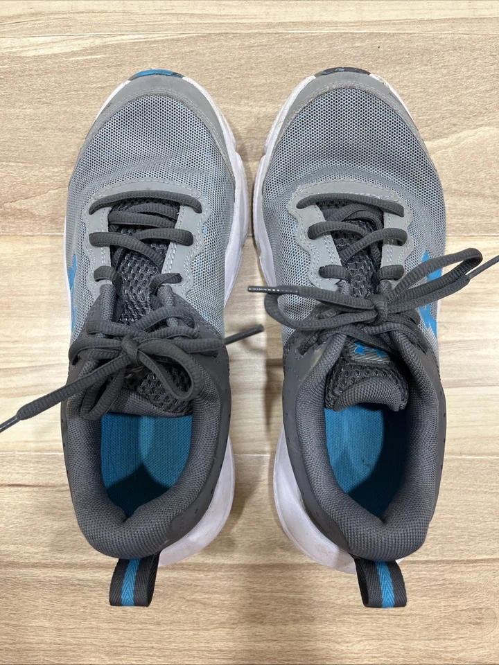 Under Armour Shoes Boy Size 6 Youth Grey Running Sneakers Charger Assert 10 - Image 2 of 4