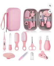 Grooming Kit For Newborn Infant Safety Care Set Nail Clipper Brush Thermometer