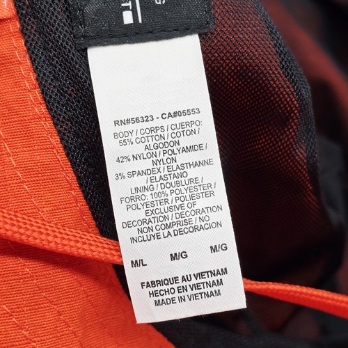 Cappello Nike Clemson Tigers Bucket taglia M/L Dri-Fit arancione Boonie Performance NCAA - Foto 9 di 10