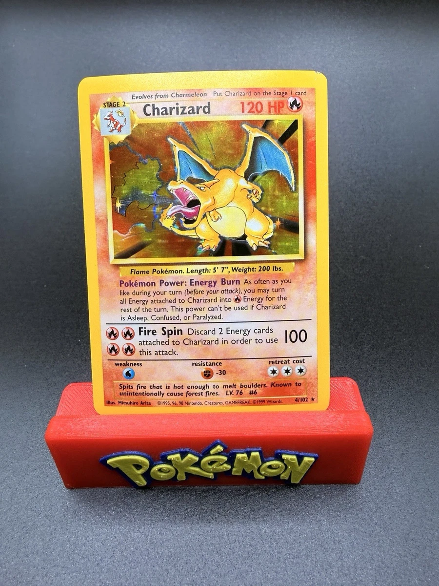 Wizards of the Coast Charizard Pokmon TCG Base Set Individual Collectible  Card Game Cards for sale - eBay