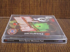 Video Game Sega Dreamcast Maximum Pool NEW SEALED Jewel