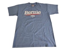 BERNIE SANDERS 'Political Revolution' T-Shirt Size LARGE USA Made Union Made