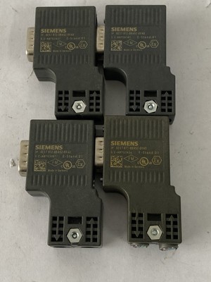 Lot Of 4 Siemens Simatic Profibus Connector 6ES7972-0BA52-0XA0