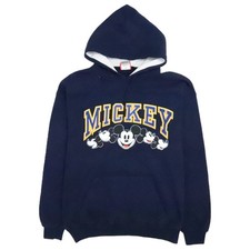 Vintage Mickey Mouse Disney Sweatshirt Hoodie Size Large