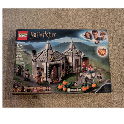 LEGO Harry Potter Hagrid's Hut Buckbeak's Rescue 75947 Complete Set with Box