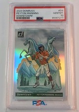 2023 Panini Donruss Football Downtown #d9 Peyton Manning Psa 10 Gem Mint Ssp