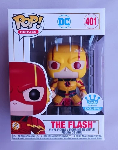 Funko Pop! DC Super Heroes Reverse The Flash #401 Funko Shop Exclusive