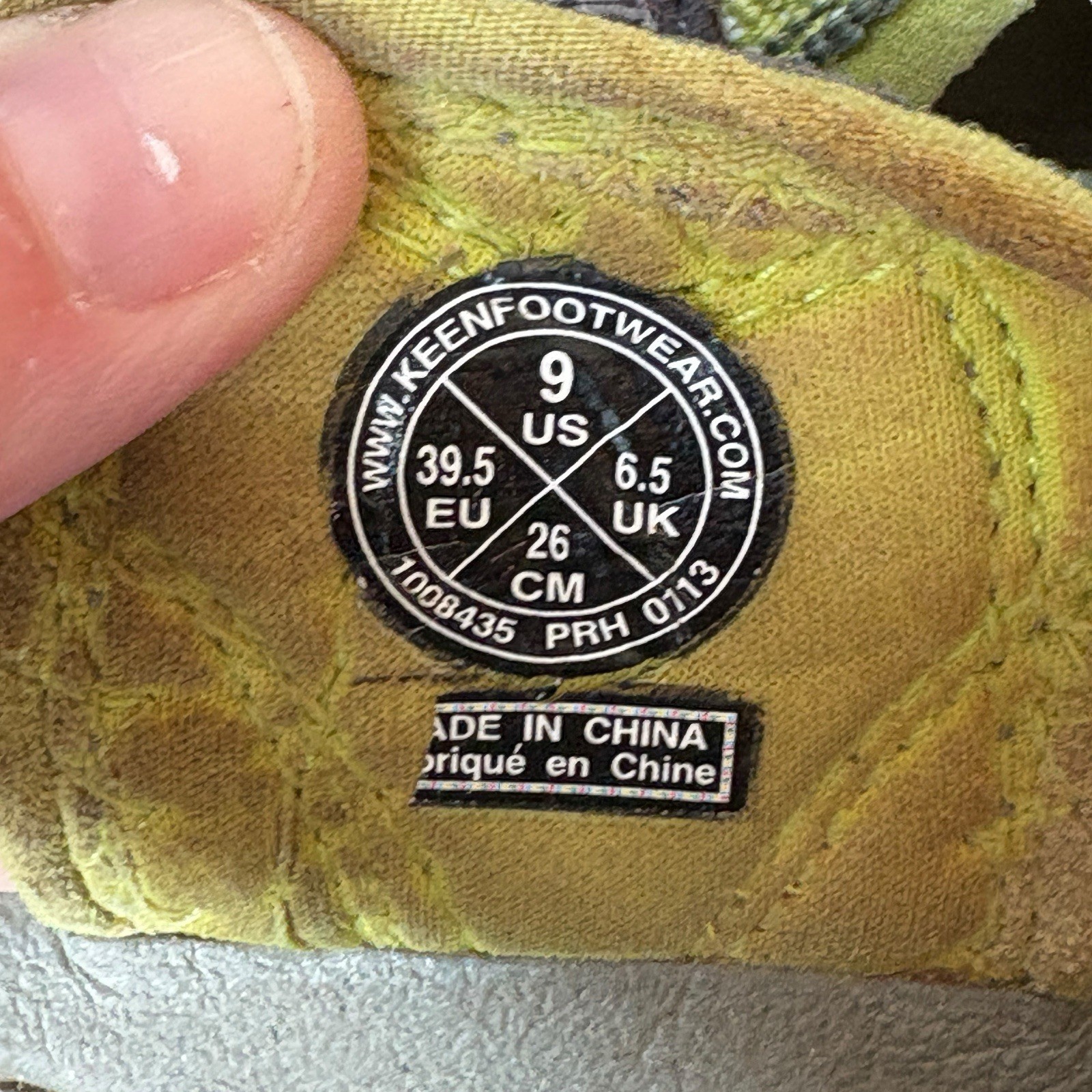 Sandali impermeabili Keen donna Newport H2 taglia 9 verde escursionismo natura