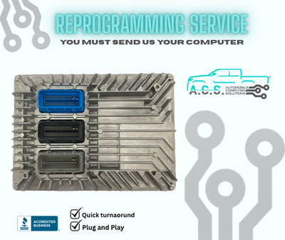 2010-2017 Chevrolet Buick Cadillac GMC E39/E39A ECM *REPROGRAMMING SERVICE*