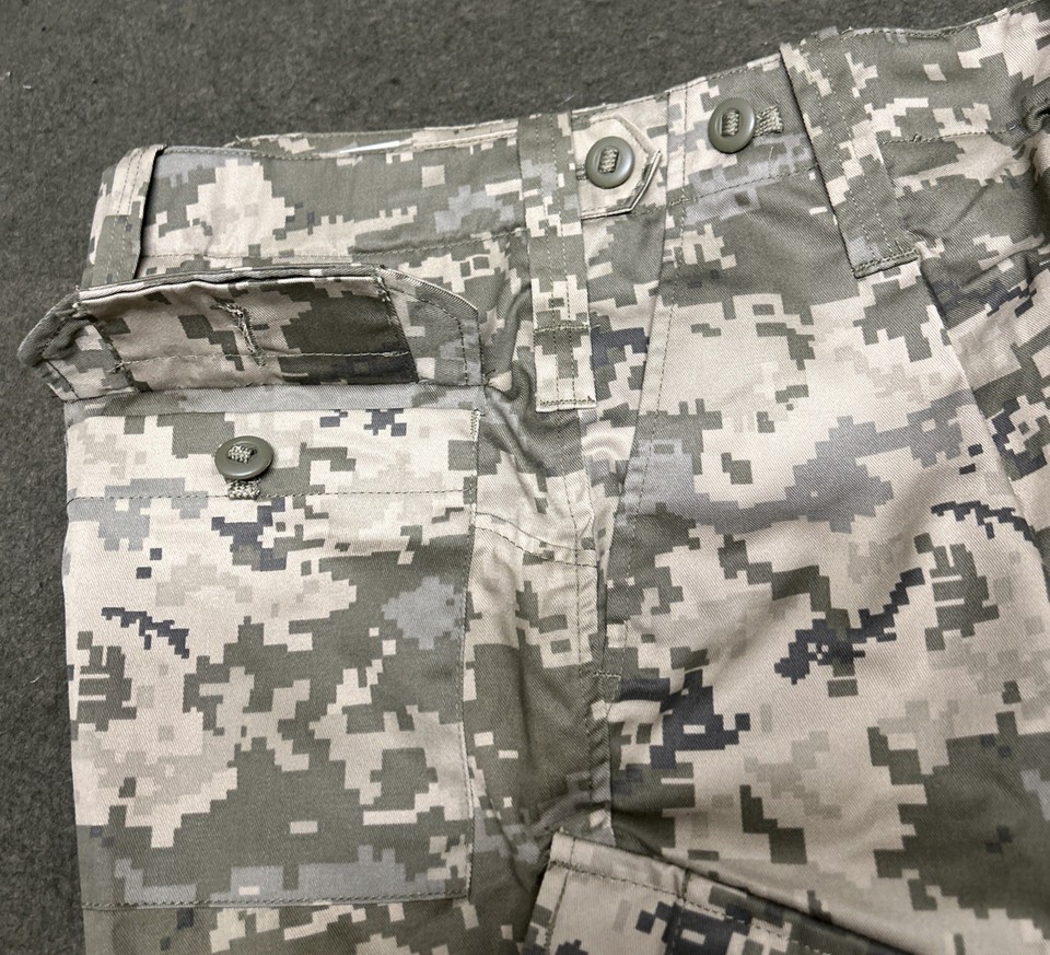 GENUINE OP INTERFLEX UKRAINIAN MM14 CAMOUFLAGE COMBAT TROUSERS. 33