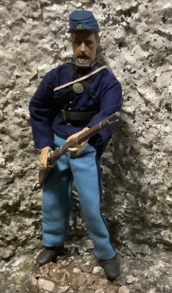 1/6 Civil War Sideshow Union NCO 20th Maine Battle of Five Forks, VA  1865 - Image 2 of 4