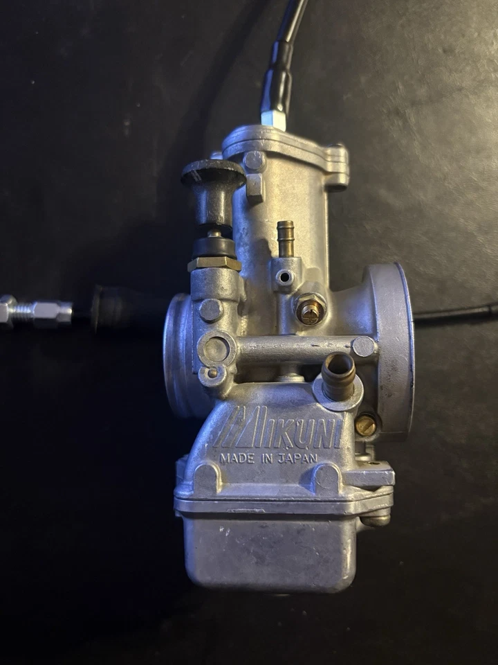 2000 Yamaha Yz125 OEM Mikuni карбюратор в сборе дроссельные заслонки поплавковая чаша - Изображение 3 из 4