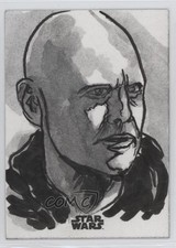 Marketplace image: 2024 Topps Chrome Star Wars 1/1 Dan Gorman Daniel P Gorman Auto Sketch 1m1a