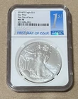 2024 Silver Eagle Star Privy NGC MS 70 First Day Of Issue Free  Shipping!