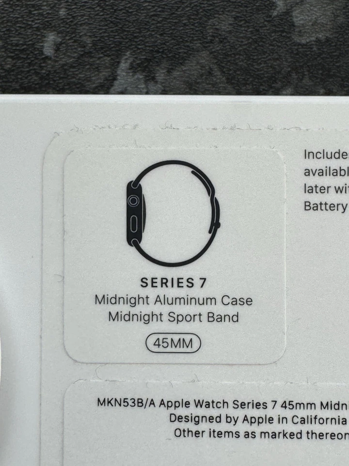 Apple Watch Series 7 45mm Schwarz Aluminium, GPS - Bild 2 von 4