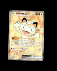 Meowth ex 107/088 Perfect Order Ultra Rare Full Art Holo