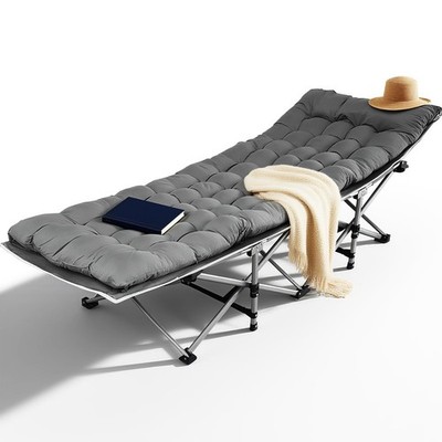 Cot Camping Cot with Thick Pad Cots for Sleeping Camping Bed Folding Cot
