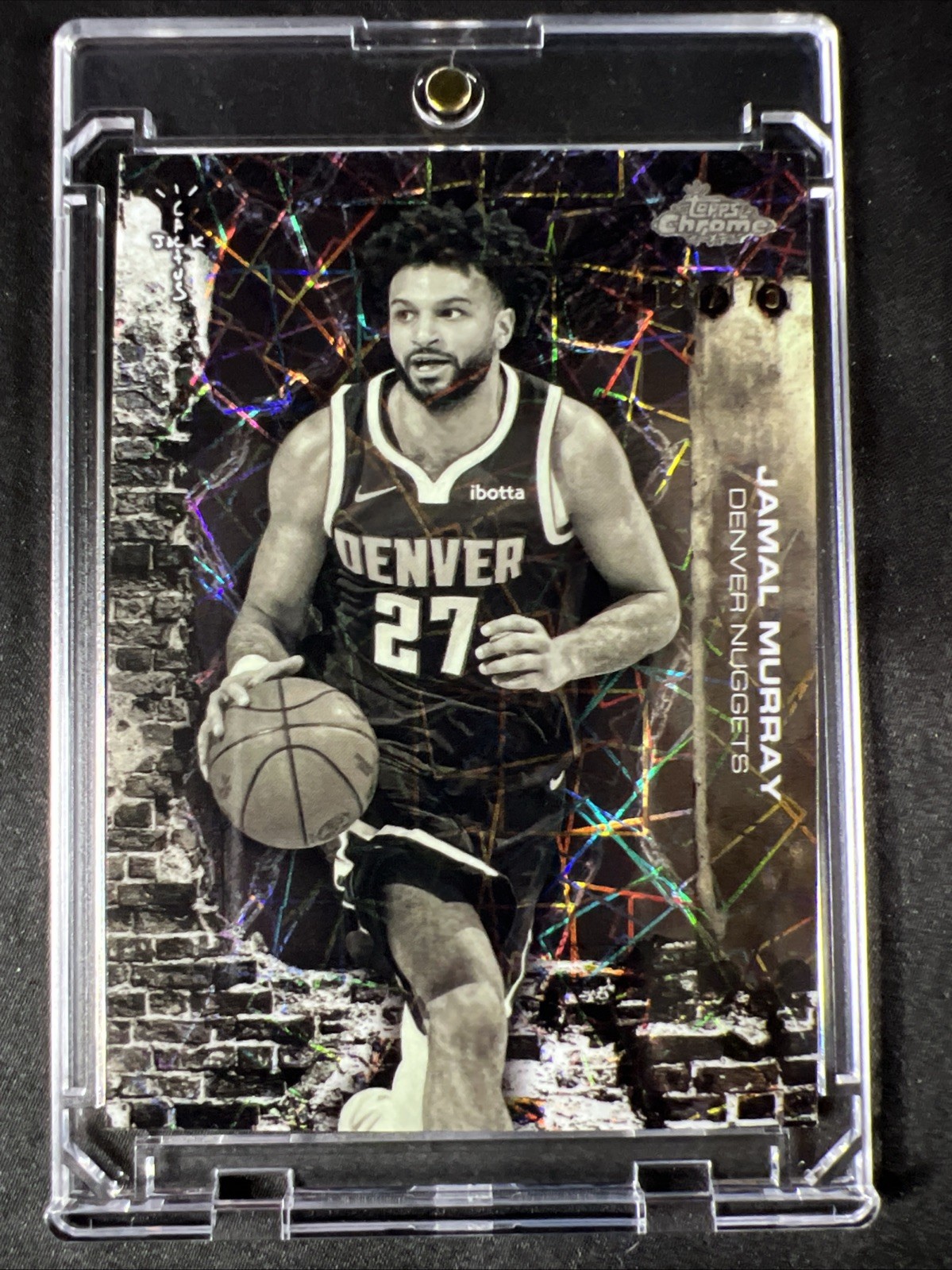 2025-26 Topps Chrome #/175 - Jamal Murray Purple Geometric Cactus Jack -Nuggets