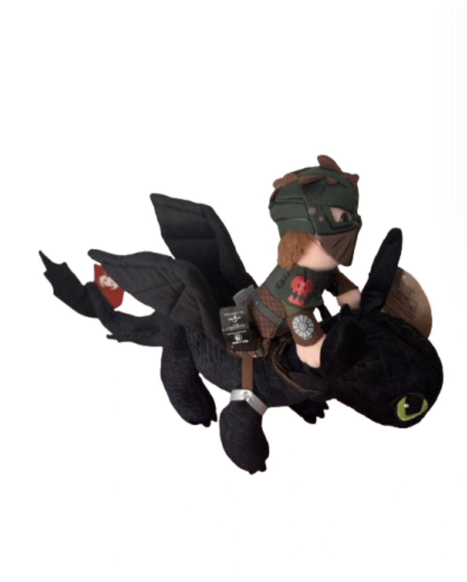 Universal Epic Universe How To Train Your Dragon Toothless Hiccup Plush New