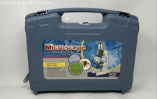 Metal Kids Educational Scientists Microscope Set Age 6 With Carry Case