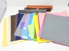 Mixed Lot Cricut Siser PSV Oracal 12 x 12 Adhesive Vinyl Sheets 631 651 Destash