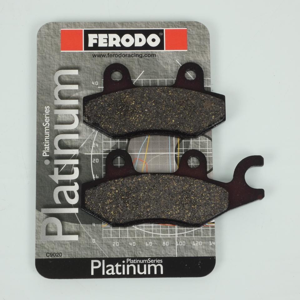Plaquette de frein Ferodo moto Kawasaki 250 Ninja 2011 2012 EX250KKDA avant