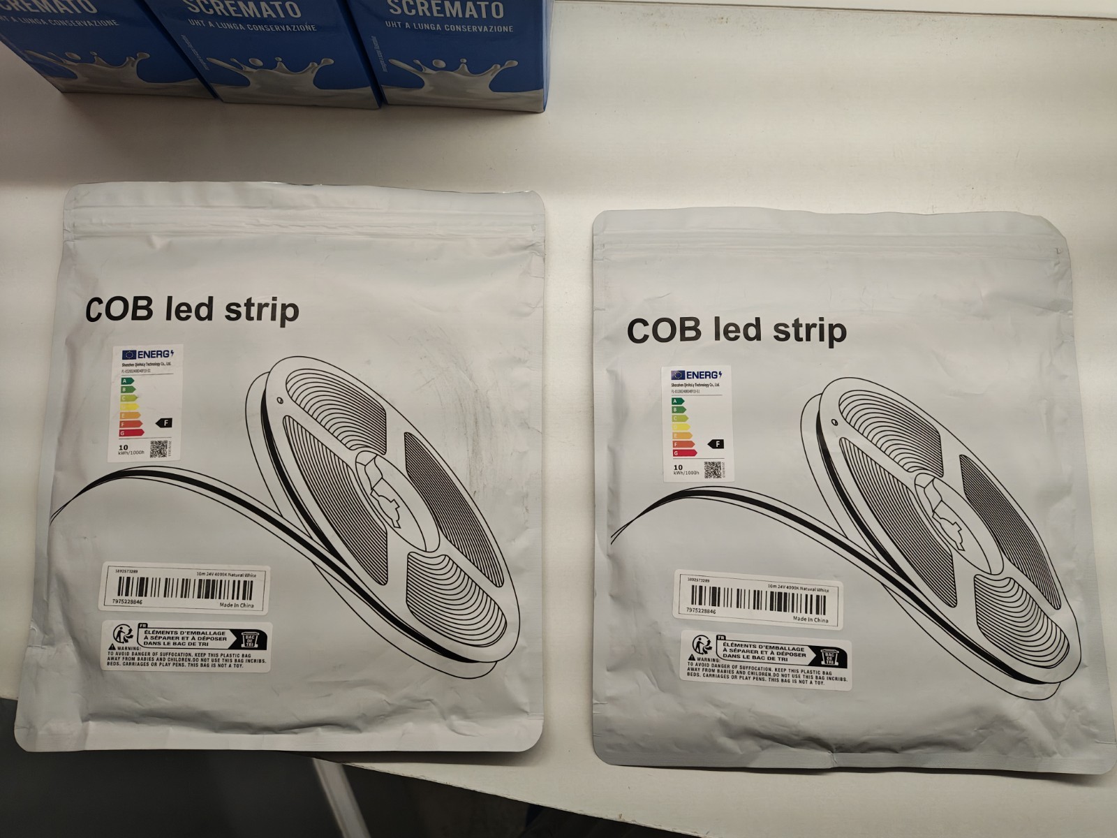 OFFERTA Striscia LED COB 10 Metri 4000K | 8W/m | Luce Continua No Puntini