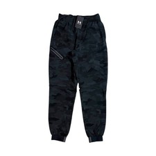 Under Armour UA Unstoppable Woven Jogger Men’s Small Black Camo 1388823-002 NWT