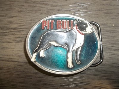 belt buckle pit bull