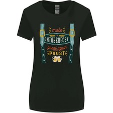 Gildan Camiseta Mujer Make Oktoberfest Great Again Funny Cerveza Corte