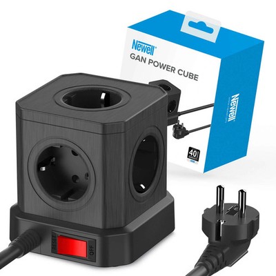 Newell GaN Power Cube 9in1   Black