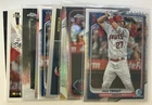 Lot Of (11) Mike Trout Baseball Cards.  Angels Topps Bowman Refractor Mojo MVP