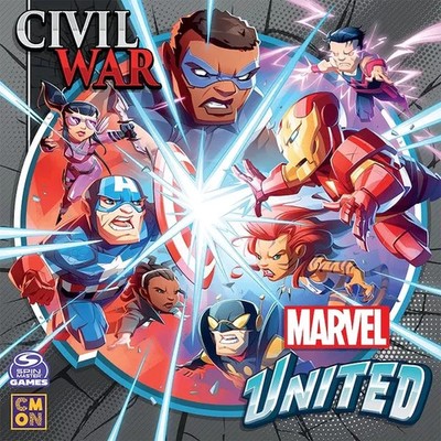 Marvel United: Civil War Expansion KICKSTARTER CMON NEW