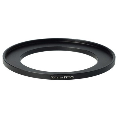 Step Up Ring Adapter 58mm auf 77mm Kamera Objektive Universal