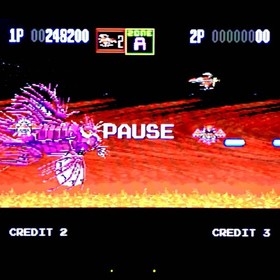 Darius II 2 Sega Saturn SS Retro Used Game Good NTSC-J Japan JP