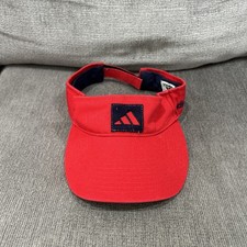 Adidas Sun Visor Golf Hat Cap Men s Adjustable Red