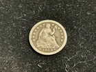 1853 Seated Liberty Half Dime with Arrows