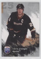 2007 Upper Deck Be a Player Platinum Player's Club 10/25 Chris Pronger HOF 01qm