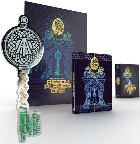 Ready Player One 4K Ultra HD Blu-ray + Blu-ray SteelBook Titans of Cult Zone B - Photo 4/6
