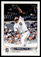 2022 Topps Series one Wily Peralta Detroit Tigers #653